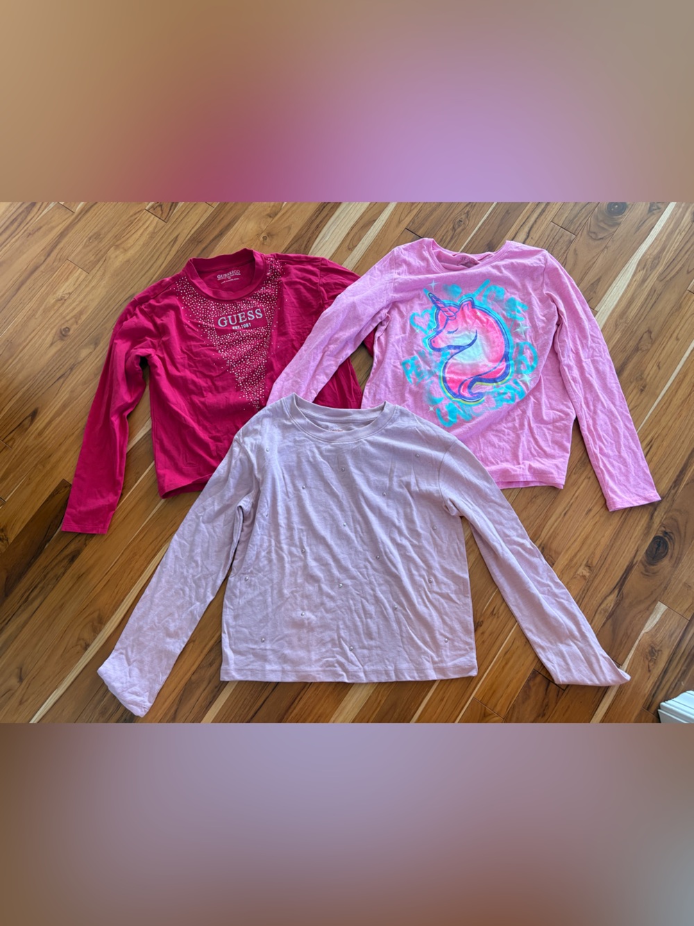 3 long sleeve shirts